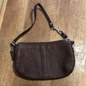 COACH Leather Wristlet